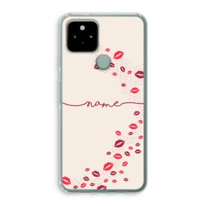 Kusjes: Google Pixel 5 Transparant Hoesje