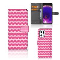 OPPO Find X5 Pro | Telefoon Hoesje | Waves Pink