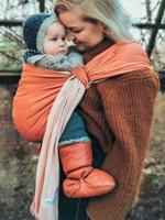 Kleine sjaal zonder knoop LOVE RADIUS nude/karamel