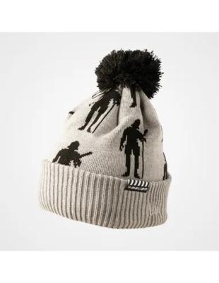 Bauer Branded Knit Pom Beanie (grey) Sr Sr. Grijs