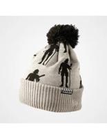 Bauer Branded Knit Pom Beanie (grey) Sr Sr. Grijs