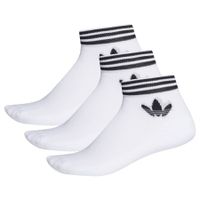 adidas Enkelsokken Trefoil 3-Pak - Wit - thumbnail