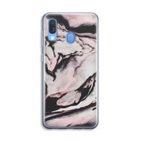 Roze stroom: Samsung Galaxy A40 Transparant Hoesje Roze stroom: Samsung Galaxy A40 Transparant Hoesje