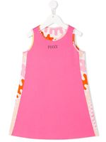 PUCCI Junior robe à logo - Rose