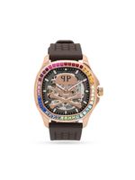 Philipp Plein montre Skeleton $pectre 42 mm - Or