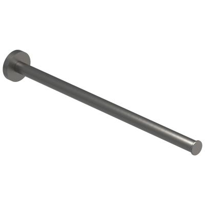 Handdoekrek IVY Vast Een lids 38 cm Geborsteld Metal Black PVD IVY