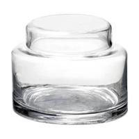 Maison Péderrey Pot & Deksel Mond Geblazen Glas D 19 cm H 14 cm - thumbnail