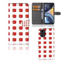 Motorola Moto G22 | Book Cover | Paprika Red