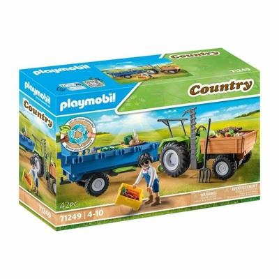 Voertuig Speelset Playmobil 71249 42 Onderdelen Tractor