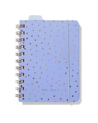 HEMA Schoolagenda 25-26 A6 Karton Stippen