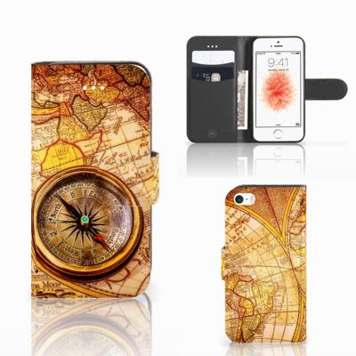 Apple iPhone 5 | 5s | SE | Flip Cover | Kompas