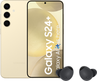 Samsung Galaxy S24 Plus 256GB Geel 5G + Galaxy Buds 2 Pro Zwart - thumbnail