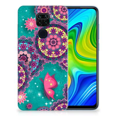 Xiaomi Redmi Note9 | Hoesje maken | Cirkels en Vlinders