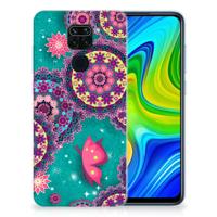 Xiaomi Redmi Note9 | Hoesje maken | Cirkels en Vlinders