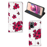 Xiaomi Redmi Note 10 4G | 10S | Poco M5s Smart Cover Blossom Red - thumbnail