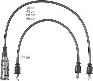 Bougiekabelset ZEF435