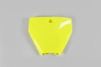 UFO PLAST Start number plate ufo husqvarna yellow