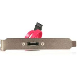 StarTech.com eSATA Cable with External Slot Plate