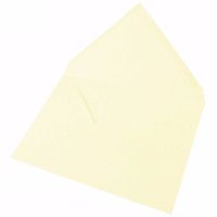 C6 enveloppen in ivoor kleur 5x - thumbnail