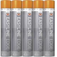 Rocol RS47005-5 Easyline EDGE lijnmarkeerverf Oranje 5 stuk(s)