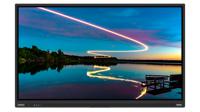 Lenovo ThinkVision T86 LED display 2,18 m (86") 3840 x 2160 Pixels 4K Ultra HD Touchscreen Zwart - thumbnail