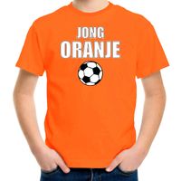 Oranje t-shirt Holland / Nederland supporter jong oranje EK/ WK fan voor kinderen