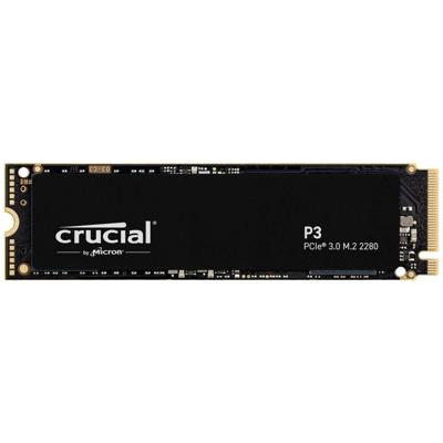 Crucial P3 2 TB NVMe/PCIe M.2 SSD 2280 harde schijf M.2 PCIe NVMe Retail CT2000P3SSD8