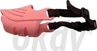 Silicone muilkorf rose maat S Silicone muilkorf rose maat S