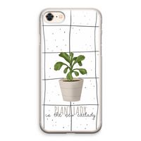 Kamerplant op vensterruit: iPhone 8 Transparant Hoesje