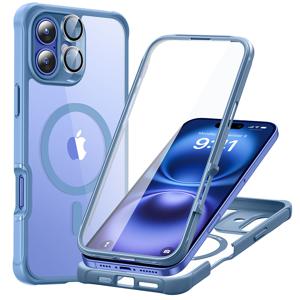 iPhone 16 Plus Armor Tough Case (HaloLock) Clear Blue