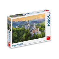 DinoToys Dino puzzel van kasteel neuschwanstein - 1000 stukjes DinoToys Dino puzzel van kasteel neuschwanstein - 1000 stukjes
