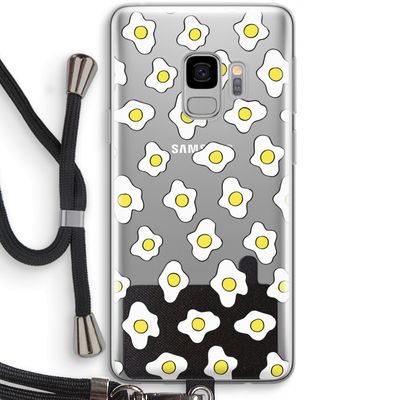 Spiegeleitjes: Samsung Galaxy S9 Transparant Hoesje met koord