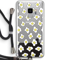 Spiegeleitjes: Samsung Galaxy S9 Transparant Hoesje met koord