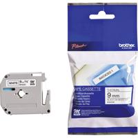 Brother M-K221 Labeltape Kunststof Tapekleur: Wit Tekstkleur: Zwart 9 mm 8 m