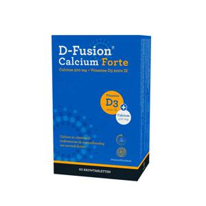 D-fusion Calcium Forte 500 mg/2000 IE 60 Kauwtabletten