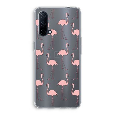 Anything Flamingoes: OnePlus Nord CE 5G Transparant Hoesje