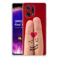 OPPO Find X5 | Sillicone Back Cover | Liefde - Origineel Romantisch Cadeau