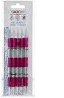 KnitPro Smartstix Sokkennaalden 14 cm (Roze) 8,00 mm