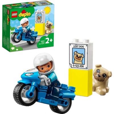 LEGO DUPLO - Politiemotor Constructiespeelgoed