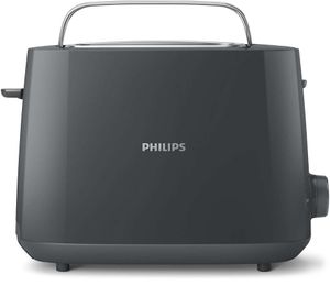 Philips Daily Collection HD2581/10 broodrooster 2 snede(n) 900 W Grijs