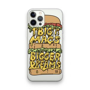 Big Macs Bigger Dreams: iPhone 12 Pro Transparant Hoesje