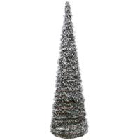 Kerstverlichting Kegel - groen - LED - lamp - 60 cm - kerstdecoratie - rotan - binnen Kerstverlichting Kegel - groen - LED - lamp - 60 cm - kerstdecoratie - rotan - binnen