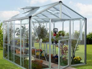 Vitavia Tuinkas Zeus (3 mm gehard veiligheidsglas, Aluminium, ca. 8,1 qm)