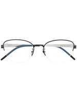 Saint Laurent Eyewear lunettes de vue à monture ovale - 004