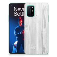 OnePlus 8T | Bumper Hoesje | White Wood