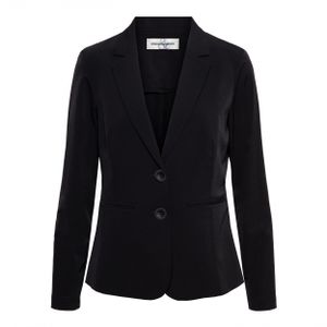 &Co - Zwart Blazer kort basic - Maat 3XL