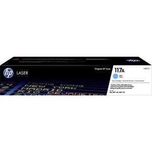 HP Toner 117A Origineel Cyaan 700 bladzijden W2071A