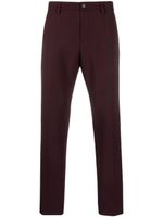 Patrizia Pepe pantalon slim à taille mi-haute - Violet