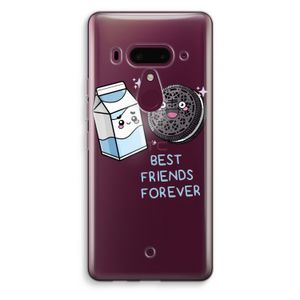 Best Friend Forever: HTC U12+ Transparant Hoesje