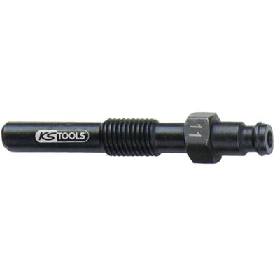 KS Tools 150.3672 Gloeibougieadapter, M10x1,25 met buitenschroefdraad, lengte 70 mm